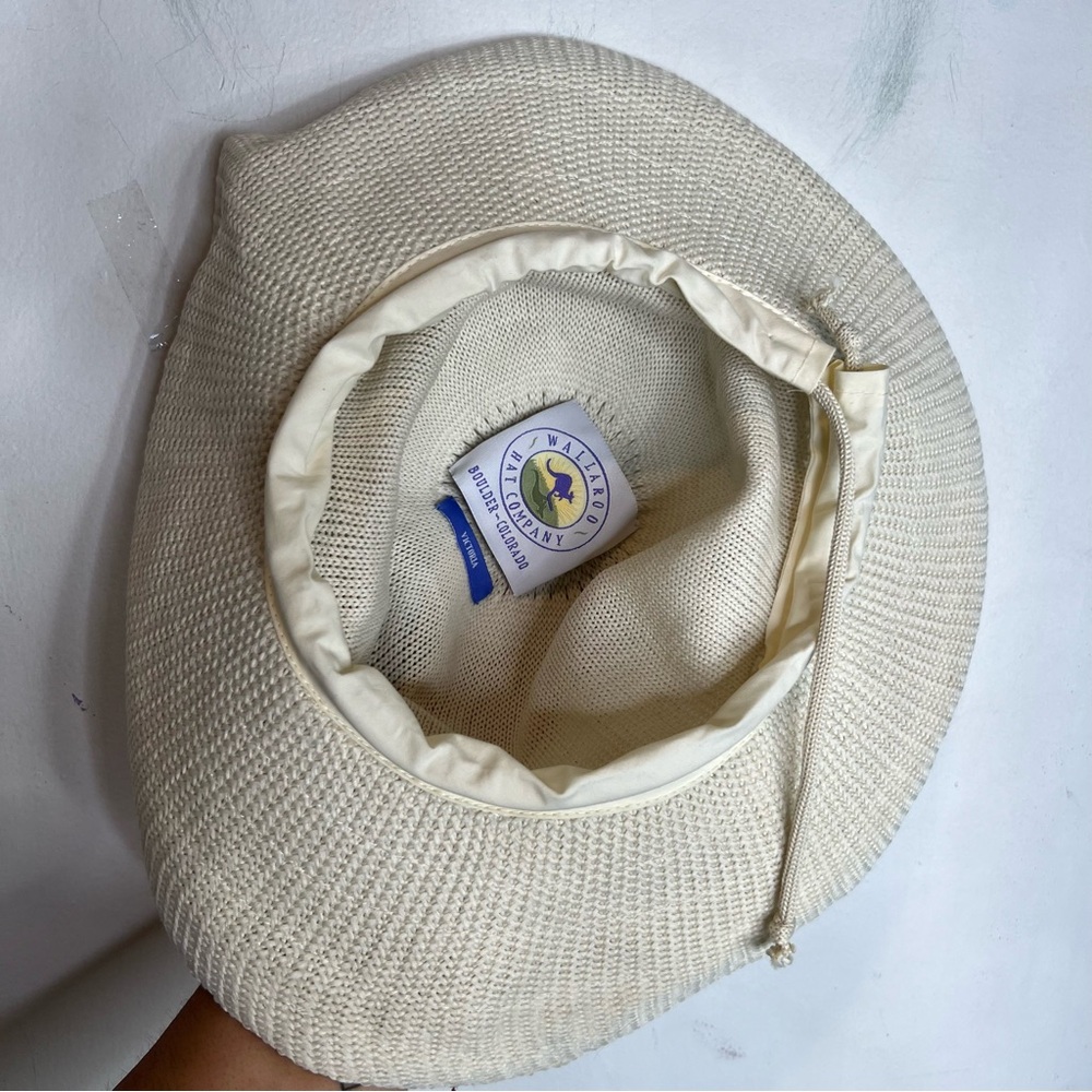 Wallaroo Cream Sun Hat - Women's Packable Straw Hat